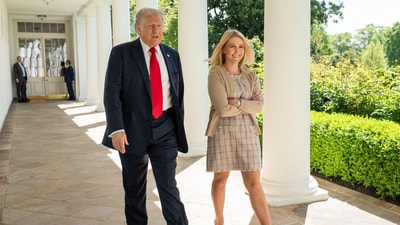 In the social media post, Trump called Karoline Leavitt a “real leader” and said that she has done a “phenomenal job”. (X/@karolineleavitt) In the social media post, Trump called Karoline Leavitt a “real leader” and said that she has done a “phenomenal job”. (X/@karolineleavitt)
