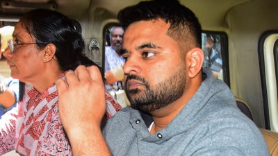 Revanna has been sentenced to life term by a trial court in one of the rape cases against him. (PTI) Revanna has been sentenced to life term by a trial court in one of the rape cases against him. (PTI)