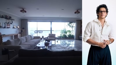 Vijay Varma gave a house tour to Farah Khan. (itsvijayvarma/Instagram) Vijay Varma gave a house tour to Farah Khan. (itsvijayvarma/Instagram)