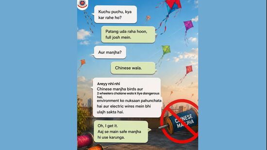 Screengrab of Delhi Police’ post on X.