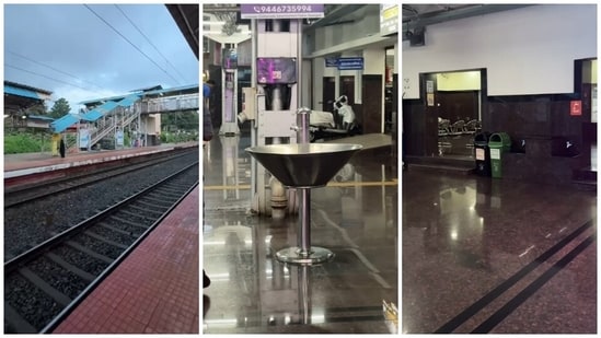 A look at Kerala's Kasaragod railway station.