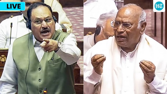 Parliament monsoon session LIVE updates: LoP Mallikarjun Kharge raised "purification" row in Rajya Sabha; JP Nadda promises probe
