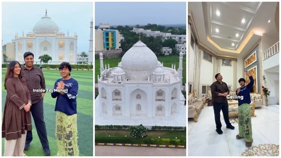 Step inside this stunning Taj Mahal lookalike home a man built for his wife