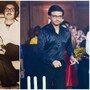 বাবা চণ্ডীদাস গঙ্গোপাধ্যায়ের সঙ্গে সৌরভ গঙ্গোপাধ্যায়। 