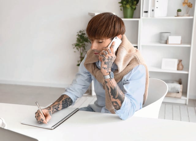 An American AI startup founder “dared” attendees to get tattooed for a chance at an interview. (SHUTTERSTOCK) An American AI startup founder “dared” attendees to get tattooed for a chance at an interview. (SHUTTERSTOCK)
