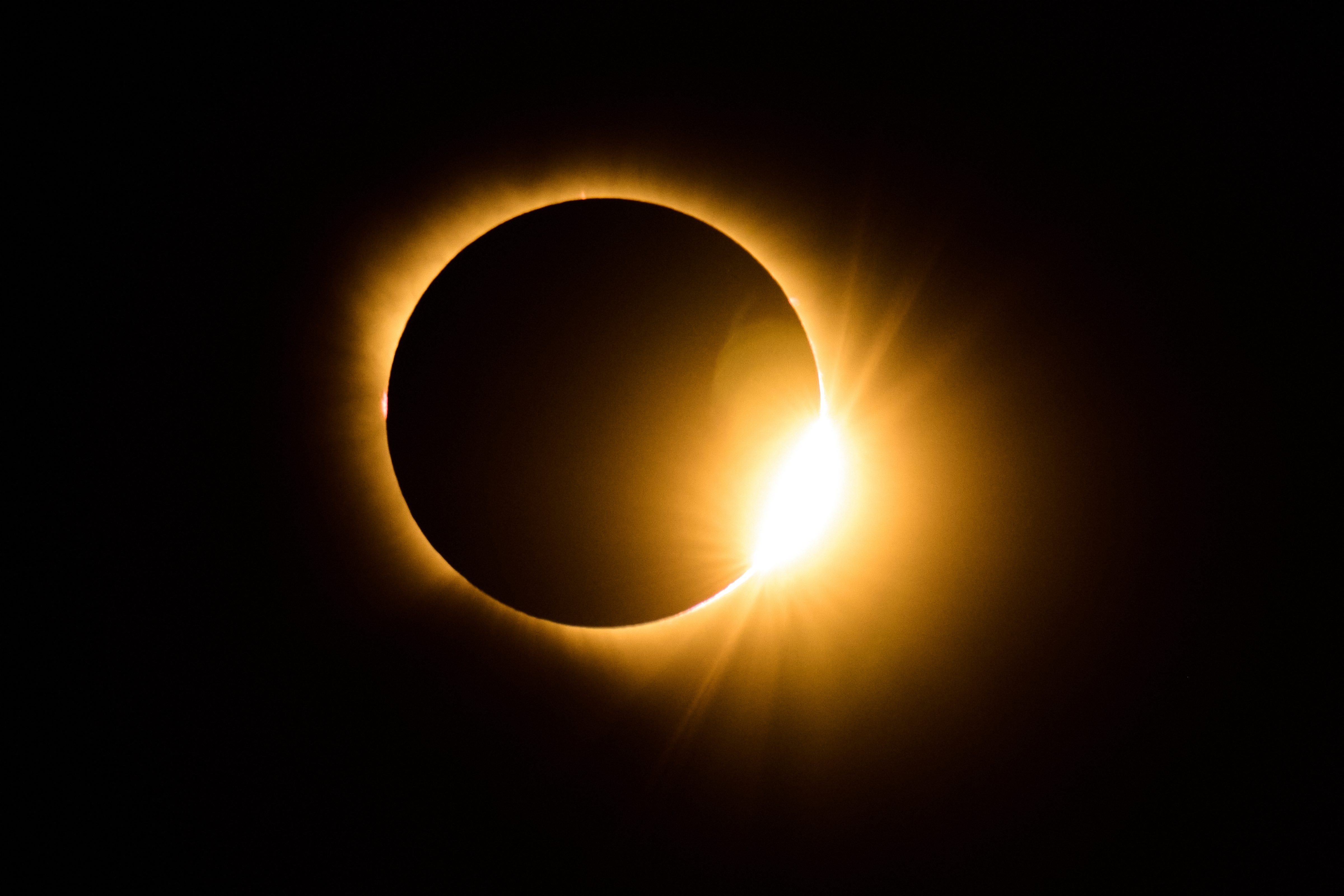 A total solar eclipse is seen from Berlanga de Duero, central Spain. (AP Photo) A total solar eclipse is seen from Berlanga de Duero, central Spain. (AP Photo)