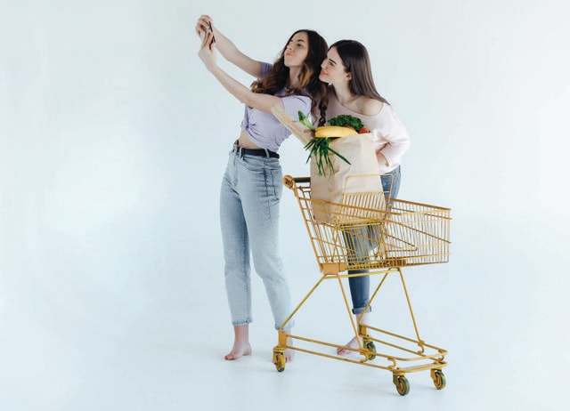 Watching someone get groceries is predictable and comforting. (SHUTTERSTOCK) Watching someone get groceries is predictable and comforting. (SHUTTERSTOCK)