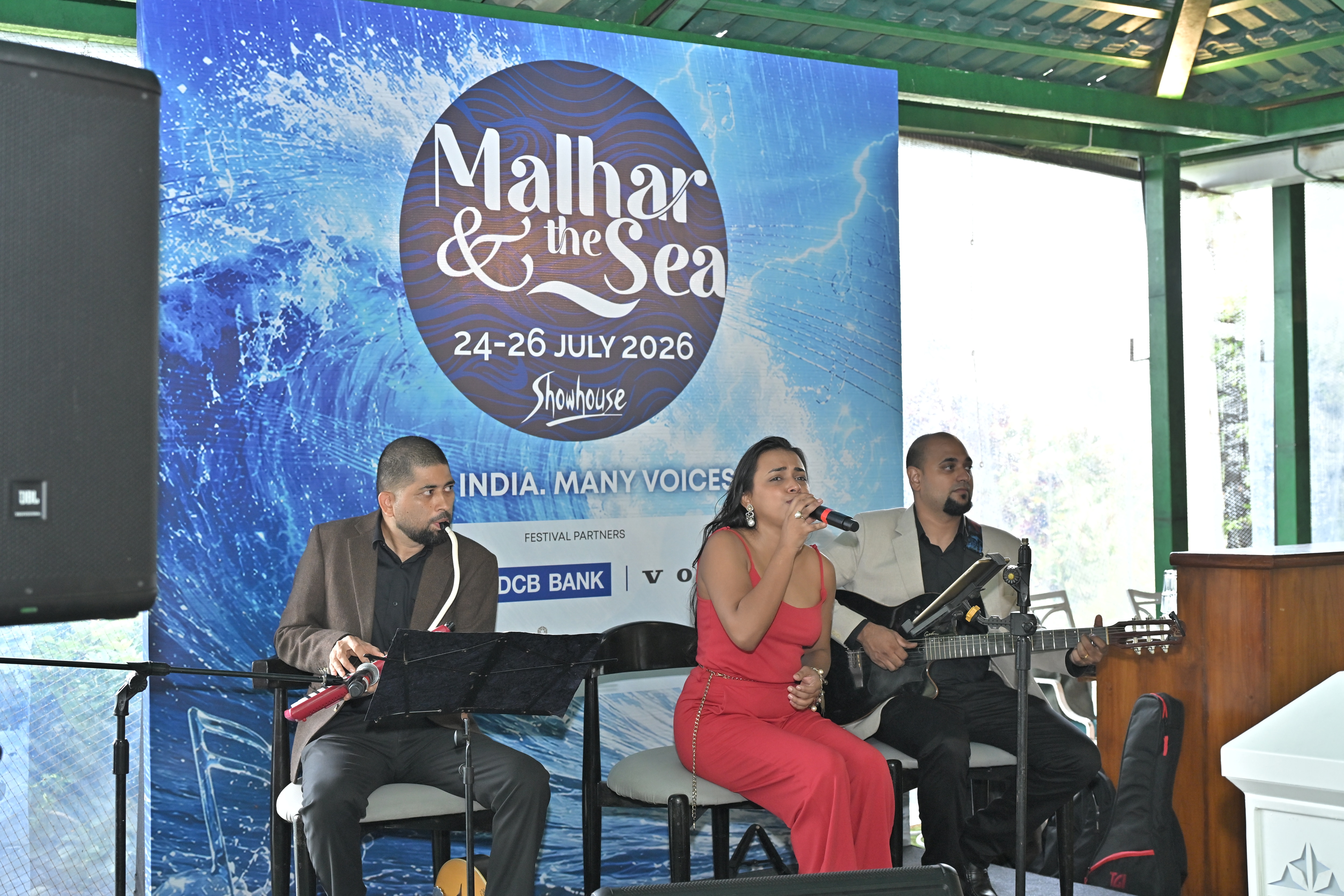 Nadia Rebelo introduces the audience to the Fado (Courtesy Malhar and the Sea) Nadia Rebelo introduces the audience to the Fado (Courtesy Malhar and the Sea)