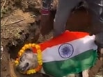 Screengrab of the video shot in Bilaspur.