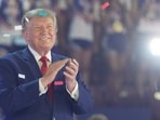 President Donald Trump attends the Patriot Games at Spire Academy in Geneva, Ohio, Tuesday, Aug. 11, 2026. AP/PTI(AP08_12_2026_000008A)(AP)