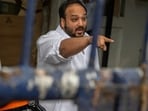NCP's Zeeshan Siddique arrived at Bandra West Police Station to file a complaint after allegedly receiving two death threats recently. (Satish Bate/HT)