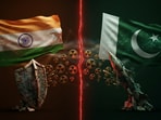 A majority of the Indians and Pakistanis hold unfavourable opinion of the other nation.(Image generated using AI)
