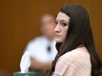 Lindsay Clancy, during during her murder trial, Thursday, Aug. 13, 2026., in Plymouth, Mass. Josh Reynolds/Pool (AP Photo/Josh Reynolds, Pool)