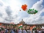 Pre-Independence Day celebrations in Lucknow. (Naeem Ansari / ANI)