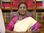 President Droupadi Murmu is addressing the nation on the eve of Independence Day.