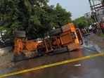 Sector 19 police post in-charge PSI Kamaljeet Singh said no FIR has so far been registered as they haven’t formally got a complaint. (Sant Arora/HT)