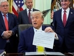 Justifying the tariff move on grounds of national security, the White House said it will protect the US's defense and defense-adjacent industrial base,  (In picture: US President Donald Trump)