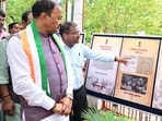 Uttar Pradesh deputy chief minister Keshav Prasad Maurya in Prayagraj on August 14. (HT photo)
