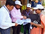 Data collection for the Census-2027 underway in Ranchi on Saturday.