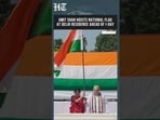 Amit Shah Hoists National Flag at Delhi Residence Ahead of Independence Day