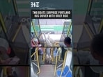Two Goats Briefly Board Portland City Bus, Leaving Driver Surprised In Viral Footage