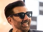 Sunny Deol channeled his inner Jack during the film promotion of Batwara 1947, in Kolkata on Wednesday. (ANI Photo)