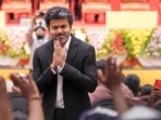 Tamil Nadu chief minister Vijay during at Presidency College Campus, in Chennai, Aug 11