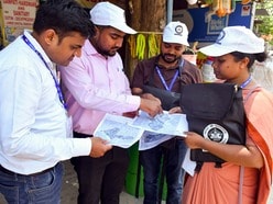 Data collection for the Census-2027 underway in Ranchi on Saturday.