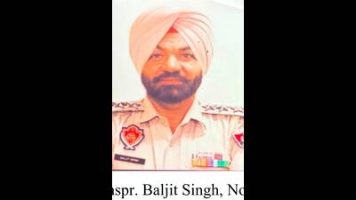 Inspector Baljit Singh (HT Photo) Inspector Baljit Singh (HT Photo)