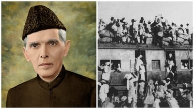 Muhammad Ali Jinnah reportedly witnessed the devastation and violence of the Partition from a Dakota aircraft. (pid.gov.pk//HT) Muhammad Ali Jinnah reportedly witnessed the devastation and violence of the Partition from a Dakota aircraft. (pid.gov.pk//HT)