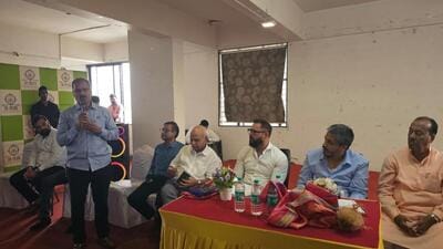 NCP (SP) MLA Rohit Pawar held meeting with industrialists and representatives of industry associations in Chakan on Friday to discuss the challenges faced by companies. (HT) NCP (SP) MLA Rohit Pawar held meeting with industrialists and representatives of industry associations in Chakan on Friday to discuss the challenges faced by companies. (HT)