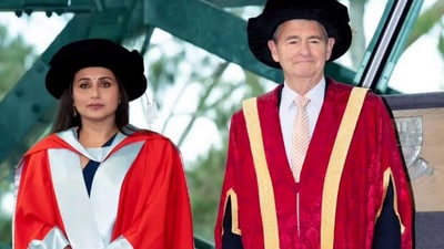 Rani Mukerji receives La Trobe Honorary Doctorate. Rani Mukerji receives La Trobe Honorary Doctorate.