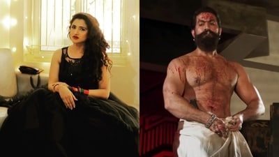 Risheekaa Ssingh slams Yash's Toxic trailer. Risheekaa Ssingh slams Yash's Toxic trailer.