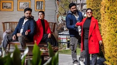 রুবেল ও শ্বেতার মিষ্টি দাম্পত্য।