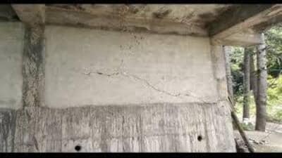 Senior officials in the district administration pointed out that the subsidence is a big issue. (HT File) Senior officials in the district administration pointed out that the subsidence is a big issue. (HT File)