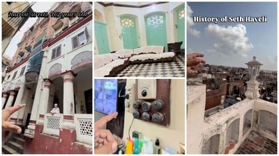 A look inside 102-year-old Haveli in Amritsar. A look inside 102-year-old Haveli in Amritsar.