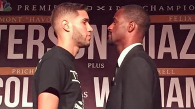 Prichard Colon (L) and Terrel Williams ahead of their clash on October 17, 2015. (Prichard Colon on Instagram) Prichard Colon (L) and Terrel Williams ahead of their clash on October 17, 2015. (Prichard Colon on Instagram)
