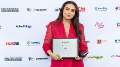 Rani Mukerji honoured for three decades of cinema: ‘They've made me a better actor’. Rani Mukerji honoured for three decades of cinema: ‘They've made me a better actor’.