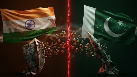 A majority of the Indians and Pakistanis hold unfavourable opinion of the other nation.