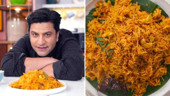 Kunal Kapur's tomato rice takes approximately 45 minutes to make. (chefkunalkapur.com)