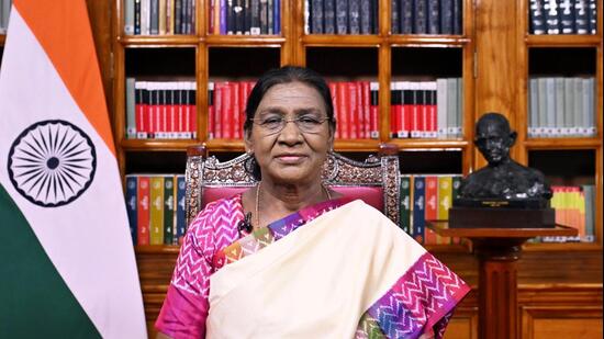 President Murmu highlighted India’s exam reforms, youth opportunities and national security, praising Operation Sindoor and the suspension of the Indus Waters Treaty. (RB Photo)