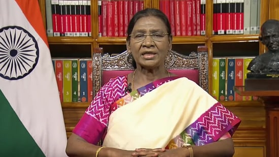 President Droupadi Murmu is addressing the nation on the eve of Independence Day. President Droupadi Murmu is addressing the nation on the eve of Independence Day.