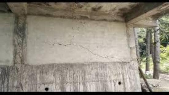 Senior officials in the district administration pointed out that the subsidence is a big issue. (HT File)