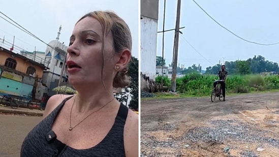 The British traveller alleged that a man stalked her while she was jogging. (Instagram/@amyonthemove.co)