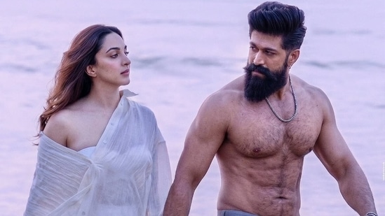 Kiara Advani and Yash in Toxic
