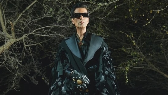 Karan Johar wears a Manish Malhotra look for Traitors Season 2.