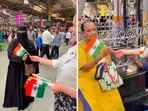 Israeli diplomat Avishag Hefer at CSMT station in Mumbai.