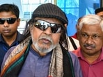 Alipurduar: Actor and BJP leader Mithun Chakraborty talked about being snubbed by the Kolkata Film Festival organisers. (PTI Photo)