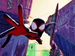 The Spider-Verse series focuses on Miles Morales version of Spider-Man, voiced by Shameik Moore.