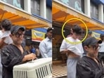 Aamir Khan with son Azad.